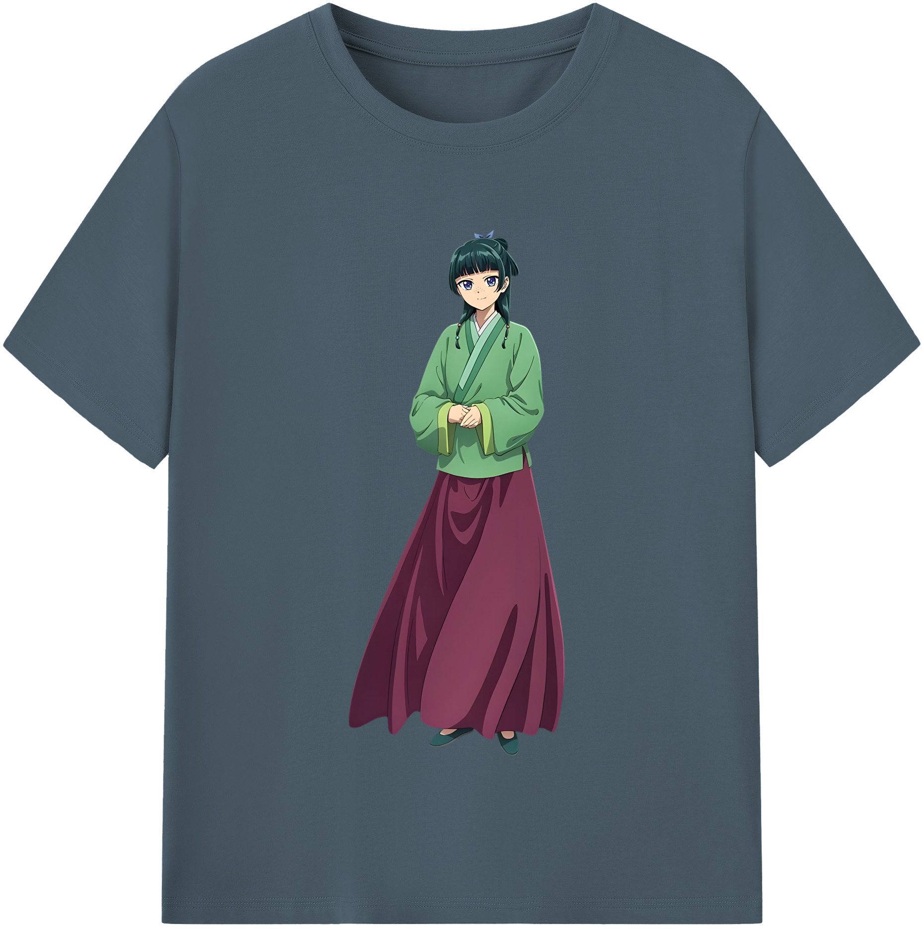 （画像用） 薬屋のひとりごと The Apothecary Diaries 綿100％半袖Tシャツ（フロントプリント）
